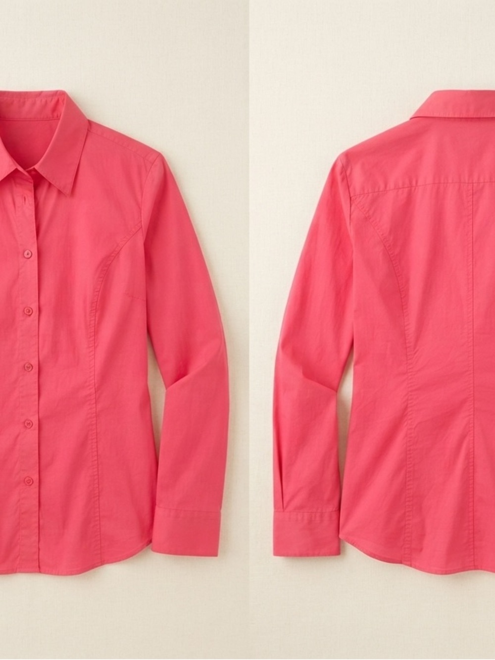 le chateau Button-Down Shirt in Coral